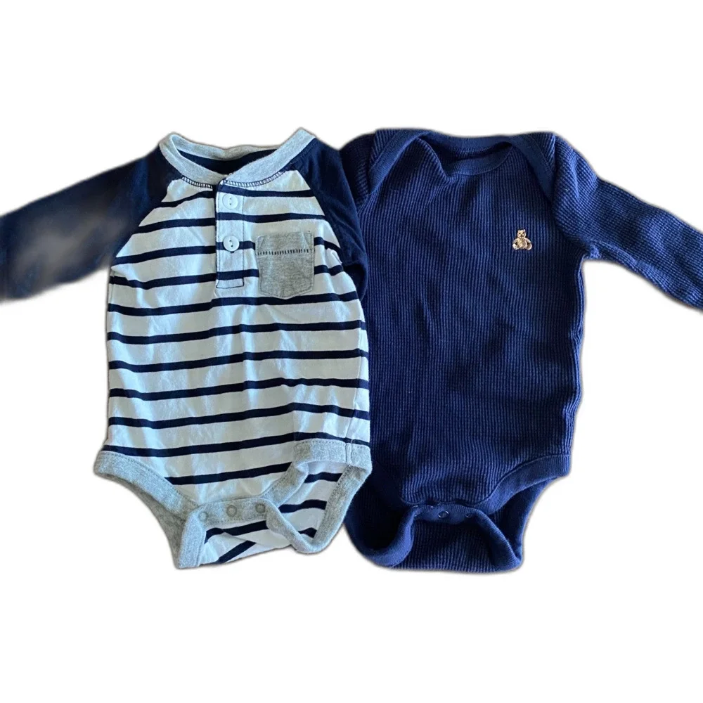 Gap Long Sleeve Bodysuit Set Boys' 0-3 Months